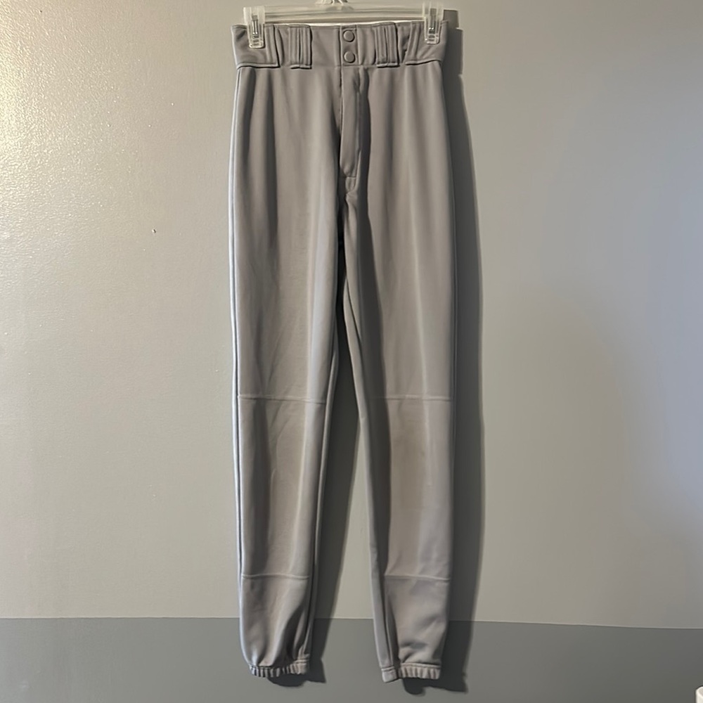 Protime Gray Baseball Pants Size Small